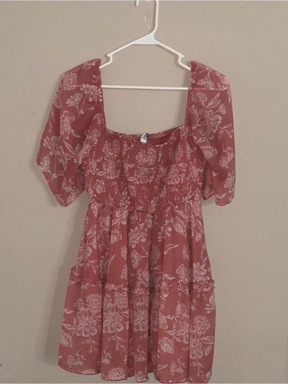 Justify Floral Red Mini Dress - Picture 2 of 4